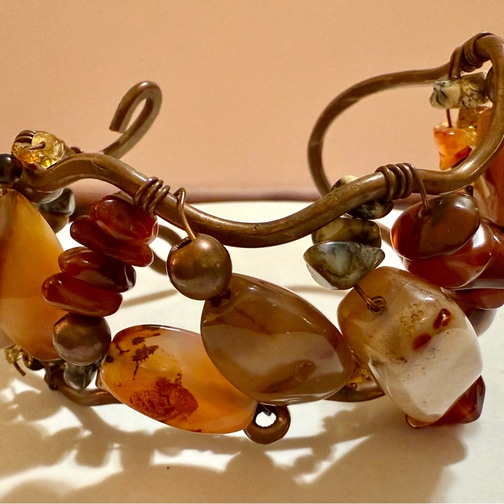 Funky Chunky Multi-Stone Bracelet - Picture 8 of 16
